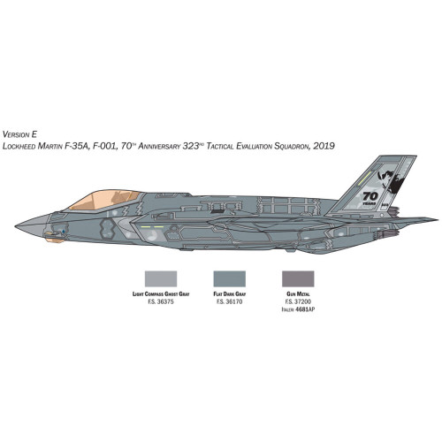 F-35A Lightning Ii (Beast Mode) 1/72 Kit Alt Image 7