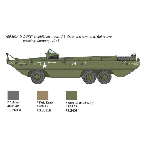 DUKW  1/72 Kit Alt Image 6