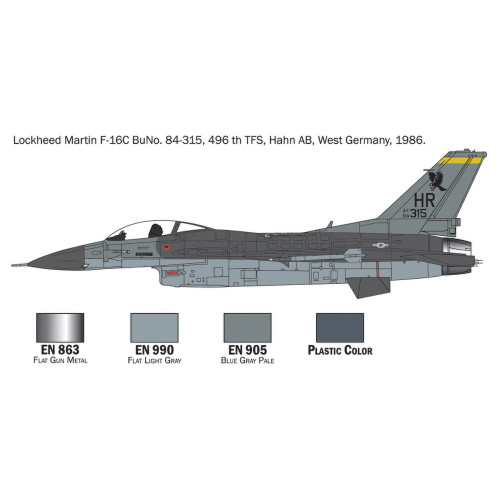 F-16 C/D Night Falcon 1/72 Kit Alt Image 4