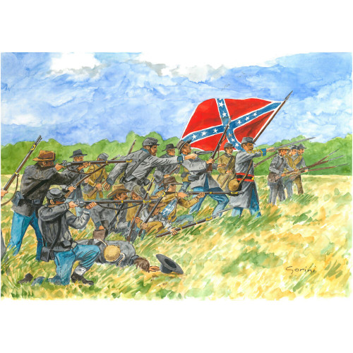 Confederate Inf. (American Civil War) 1/72 Figures Alt Image 1