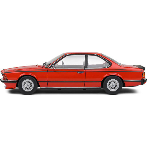 1984 BMW 635 CSI (E24) Red 1:18 Scale Diecast Model by Solido Alt Image 1
