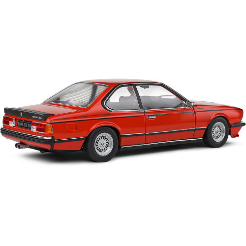 1984 BMW 635 CSI (E24) Red 1:18 Scale Diecast Model by Solido Alt Image 8
