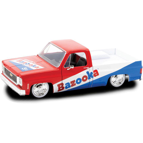 M2マシーン 1973 シボレー シャイアン スーパー10 シャークマウス 1973 Chevrolet Cheyenne Super 10 Blue Shark Mouth | M2 Machines