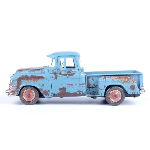 1955 GMC Blue Chip Pickup Weathered Treasure | Motormax