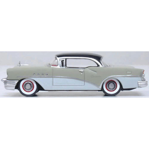 1955 Buick Century - Black/Grey/White 1:87 Scale Diecast Model by Oxford Diecast Alt Image 1