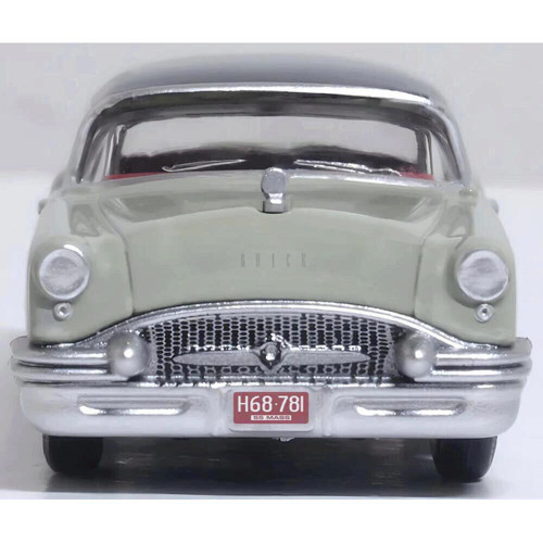 1955 Buick Century - Black/Grey/White 1:87 Scale Diecast Model by Oxford Diecast Alt Image 3