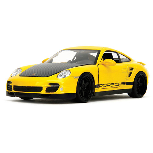 2007 Porsche 911 Turbo w/Brown M&M's Figure | Jada Toys