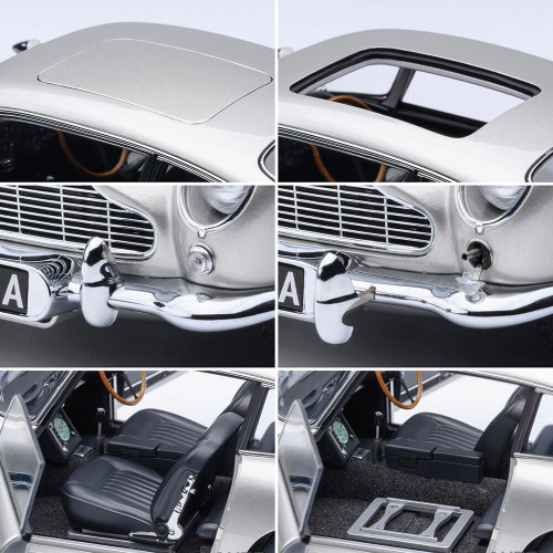 James Bond Aston Martin DB5 - Goldfinger w/Weapons Alt Image 8