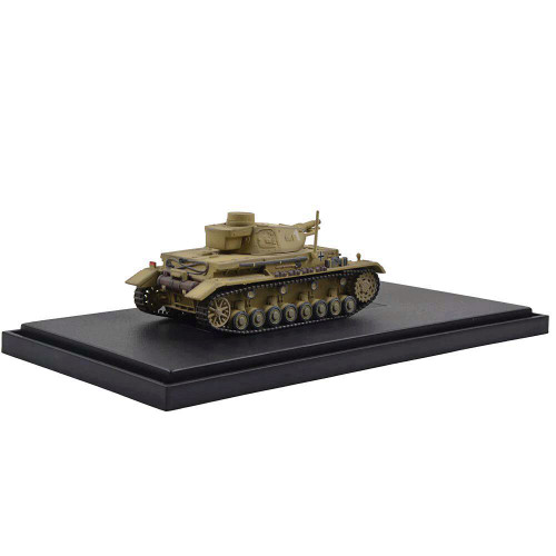 German Sd. Kfz. 161 PzKpfw IV Ausf. E Medium Tank - Tan 1:72 Scale Diecast Model by Panzerkampf Alt Image 2