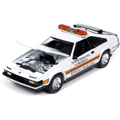 Auto World 1983 Toyota Celica Supra 1/64 Scale Diecast Model Car - Black