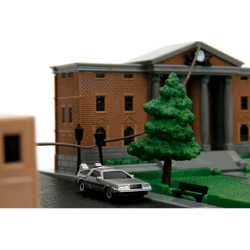 Back to the Future Hill Valley Courthouse - Nano Scene  Diecast Model Car by Jada Toys Alt Image 3
