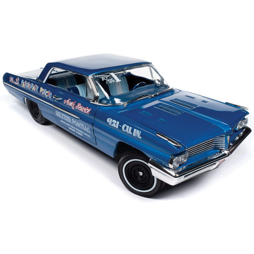 1962 Pontiac Catalina Hardtop Legends of the Quarter Mile Ensign Blue Alt Image 2