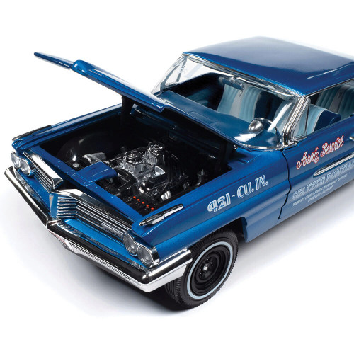 1962 Pontiac Catalina Hardtop Legends of the Quarter Mile Ensign Blue Alt Image 7