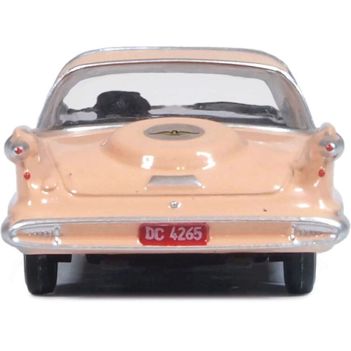 1959 Imperial Crown Coupe - Persian Pink / White 1:87 Scale Diecast Model Car by Oxford Alt Image 2