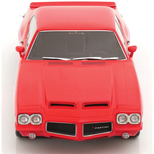 1972 Pontiac Le Mans GTO - Light Red 1:18 Scale Diecast Model Car by KK Scale Alt Image 3