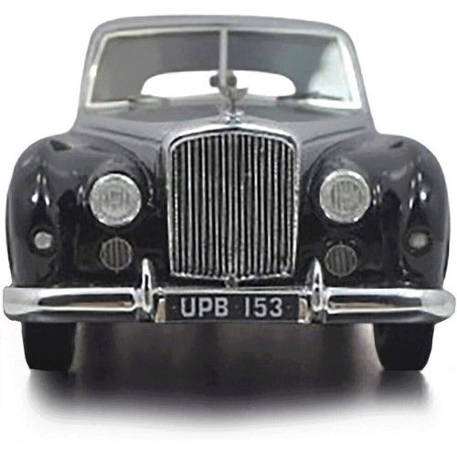 1952 Bentley R-Type Coupe by Abbott - Silver&Black 1:43 Scale Diecast Model Car by Esval Alt Image 1