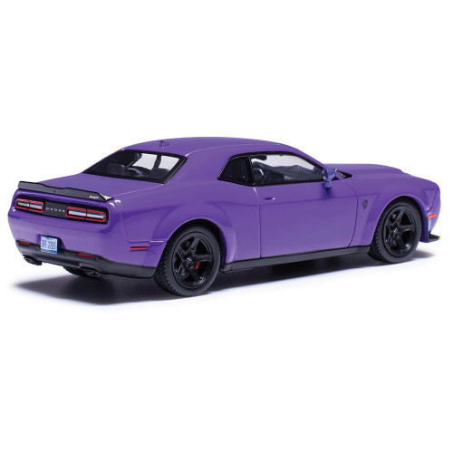 2018 Dodge Challenger SRT Demon - Plum Crazy 1:43 Scale Diecast Model Car by IXO Models Alt Image 1