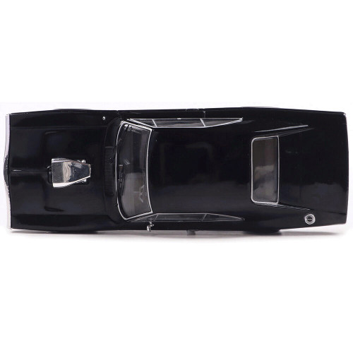 1970 Dodge Charger w/ Blown Engine - Black 1:43 Scale Diecast Model Car by IXO Models Alt Image 8