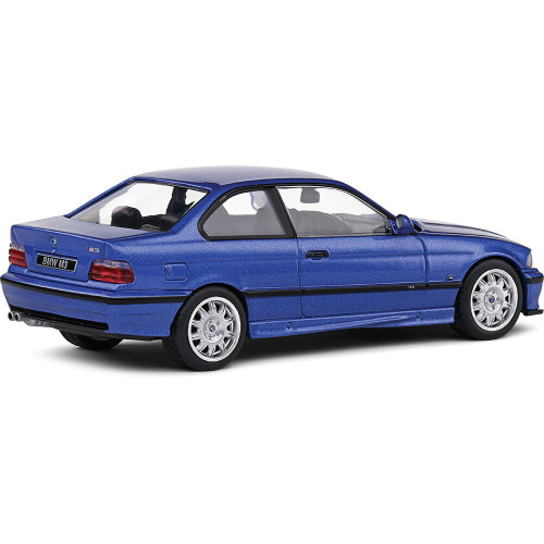 1999 BMW E36 COUPÉ M3 - BLUE 1:43 Scale Diecast Model Car by Solido Alt Image 1