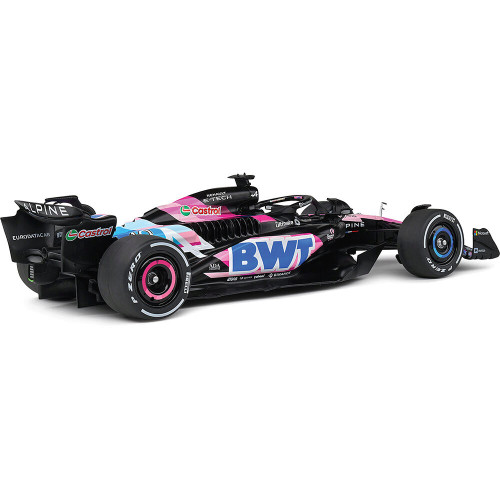 2024 Alpine F1 A524 Presentation - Pink P.Gasly 1:18 Scale Diecast Model Car by Solido Alt Image 1