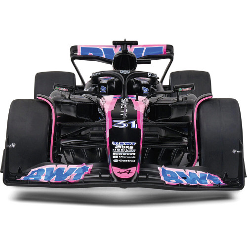 2024 Alpine F1 A524 Presentation - Pink P.Gasly 1:18 Scale Diecast Model Car by Solido Alt Image 2