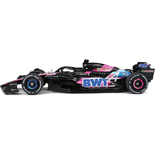 2024 Alpine F1 A524 Presentation - Pink P.Gasly 1:18 Scale Diecast Model Car by Solido Alt Image 7