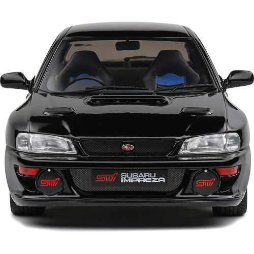 1998 Subaru Impreza 22B - Black 1:18 Scale Diecast Model Car by Solido Alt Image 3