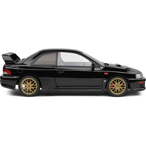 1998 Subaru Impreza 22B - Black 1:18 Scale Diecast Model Car by Solido Alt Image 4