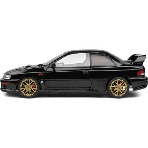 1998 Subaru Impreza 22B - Black 1:18 Scale Diecast Model Car by Solido Alt Image 7