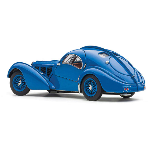 1938 Bugatti Atlantic Type 57SC - Blue with Metal Wire-Spoke Wheels Alt Image 1