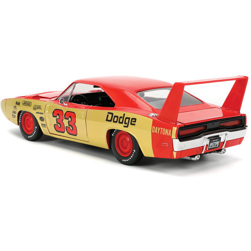 1969 Dodge Charger Daytona - #33 1:24 Scale Diecast Model Car by Jada Toys Alt Image 7