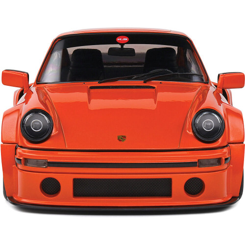 2022 KS-R Porsche - Orange 1:18 Scale Diecast Model Car by Solido Alt Image 1