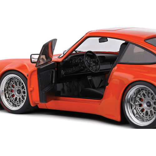 2022 KS-R Porsche - Orange 1:18 Scale Diecast Model Car by Solido Alt Image 8