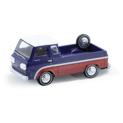 1964 Ford Econoline Truck & 1970 Ford Mustang Custom 1:64 Scale Diecast Model Truck by M2 Machines Alt Image 1