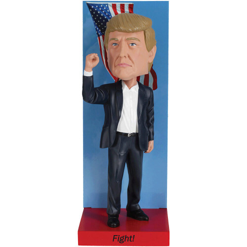 Donald Trump Fight! Limited Edition Bobblehead  Poly Resin by Royal Bobbles Alt Image 2