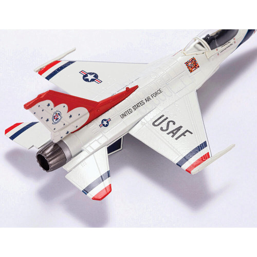 F-16 FIGHTING FALCON 1/100 DIE CAST MODEL - AF1-0142A USAF THUNDERBIRDS 1:100 Scale Metal by Air Force 1 Alt Image 4