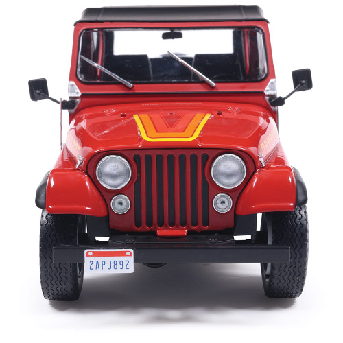 1983 Jeep Renegade - Sebring Red 1:24 Scale Diecast Model Truck by IXO Models Alt Image 3