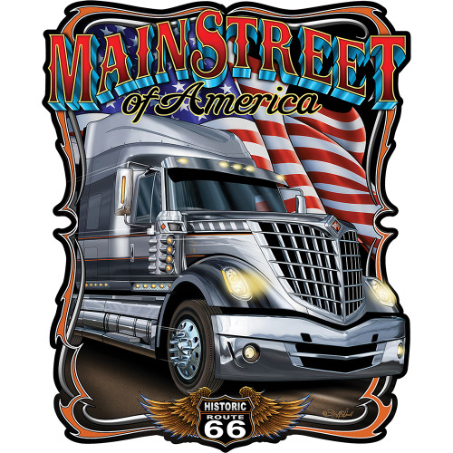 Main Street Trucking Sign Main Image