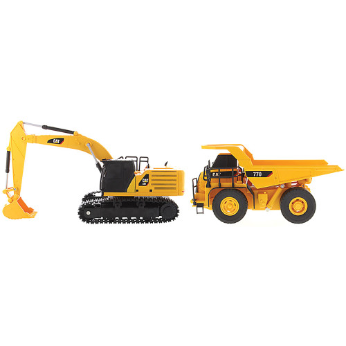Caterpillar RC Construction Two-Pack 336 Hydraulic Excavator + 770 Mining Truck Alt Image 2