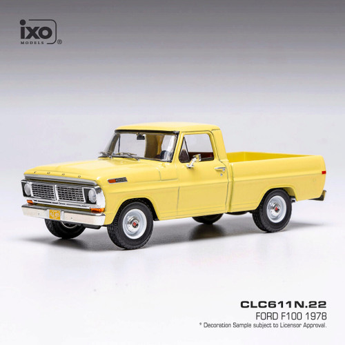 1970 Ford F-100 - Yellow Main Image