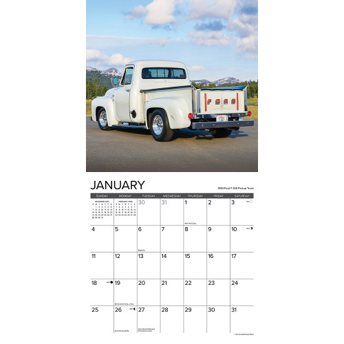 Classic Pickups 2026 Wall Calendar Alt Image 2