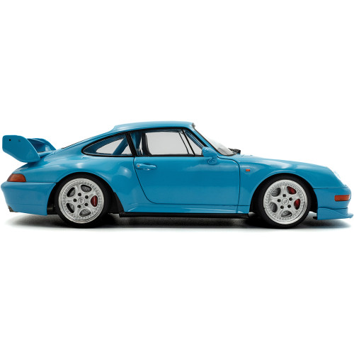 1997 Porsche 911 (993) Clubsport - Yellow 1:18 Scale Diecast Model Car by Solido Alt Image 4