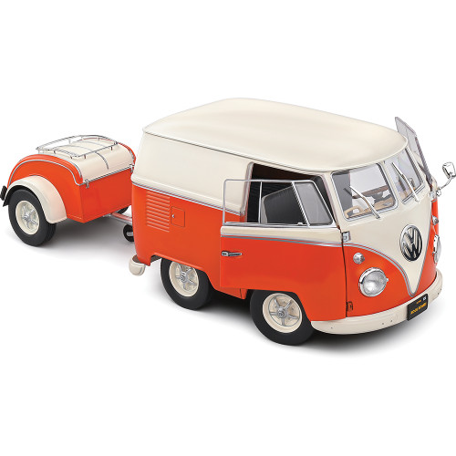 1950 Kool Kombi & Trailer - Orange Alt Image 2