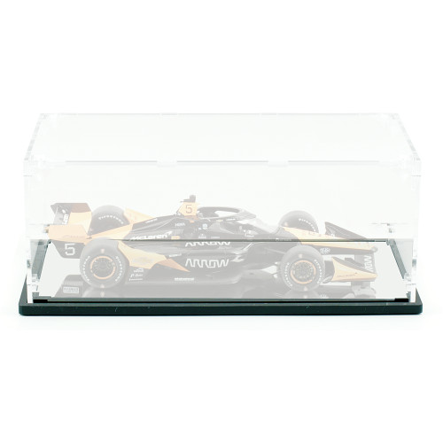 Official Indianapolis 500 1:18 Scale Diecast Display Case with Interchangeable Inserts 1:18 Scale Acrylic Display Case by Collector's Showcase Alt Image 1