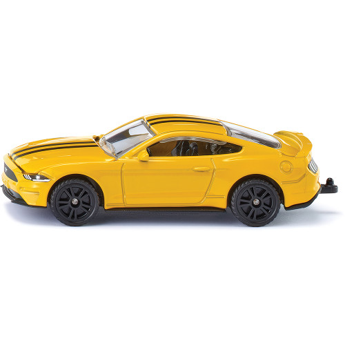2024 Ford Mustang GT Yellow Diecast Model Car | Welly