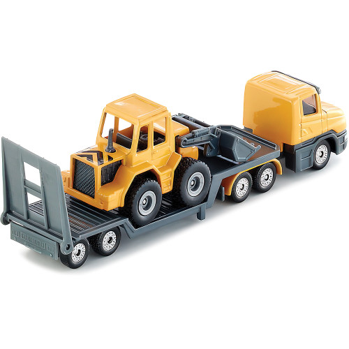 Tractor Trailer Low Loader With Front Loader Alt Image 2