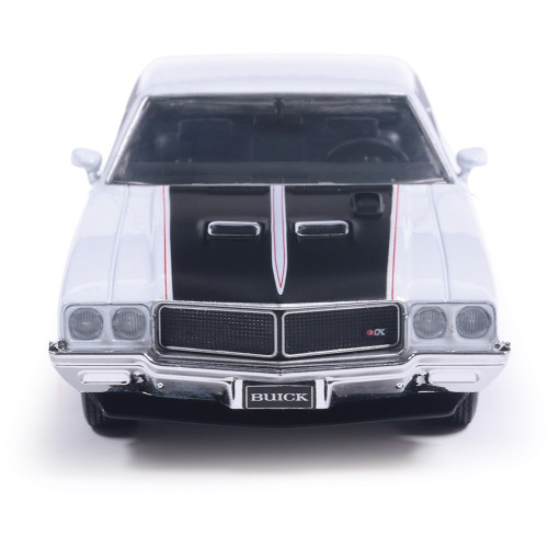 1970 Buick GSX - Apollo White 1:43 Scale Diecast Model Car by IXO Models Alt Image 1