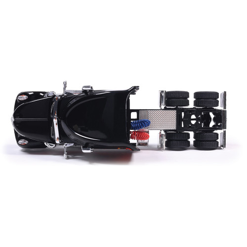 2010 International Lonestar - Black with flames 1:43 Scale Diecast Model Truck by IXO Models Alt Image 8