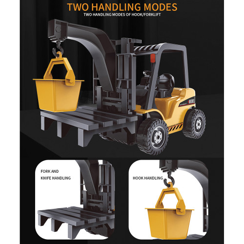 R/C 2.4 Ghz Remote Control 4x4 Fork Lift w/Lights & Sound Alt Image 4