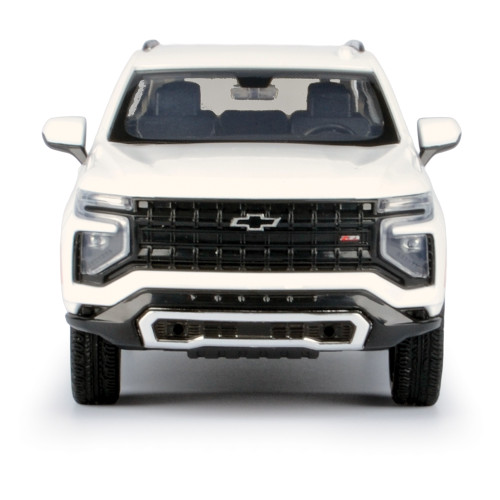 2025 Chevy Tahoe Z71 - White 1:24 Scale Diecast Model Truck by Motor Max Alt Image 2